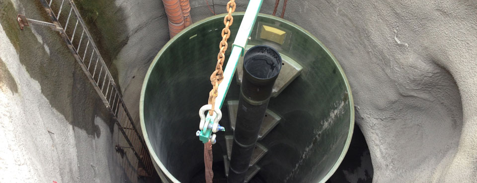 Perma-Manhole RPC major infrastructure installation