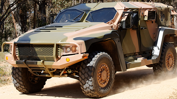 Components supplied for the Hawkei defence vehicle